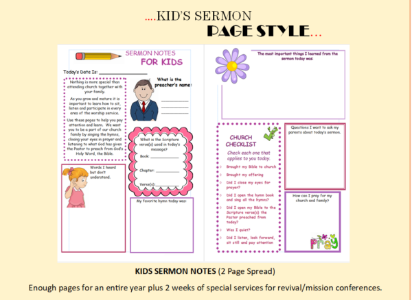 Sermon Journal - Girls - Image 2