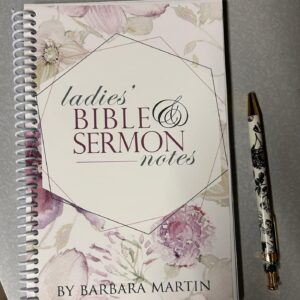 Ladies Bible & Sermon Notebook
